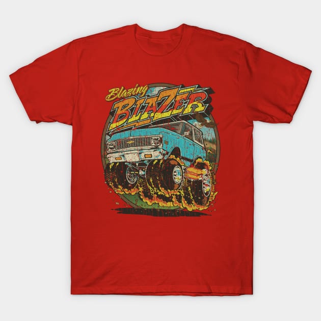 Blazing Blazer 1974 T-Shirt by JCD666